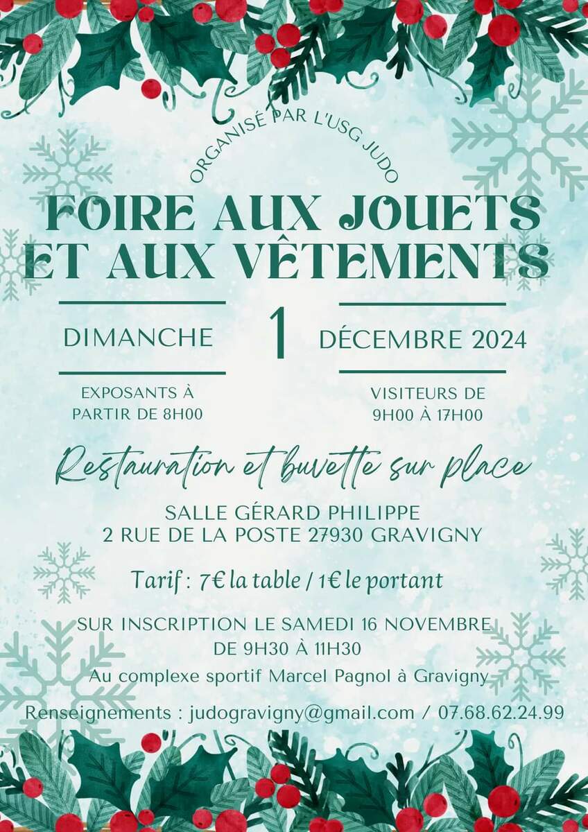 Foire aux jouets et aux vêtements 