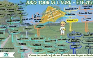 Judo tour de l'eure- été 2024