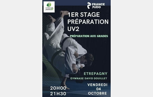 1er Stage Préparation UV2